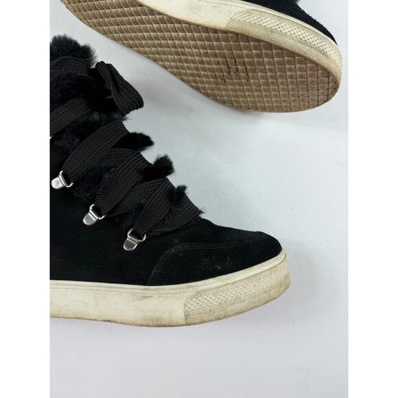 Steve Madden Wharton Faux Fur Sneaker Boots size 9 Women's - Picture 3 of 12
